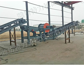 廢鋼磁選機使用現場